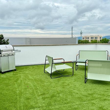 220 Qm Penthouse Wohnung Mit Fahrstuhl - Ohne Spa City Airport City Airport Mannheim Exterior foto