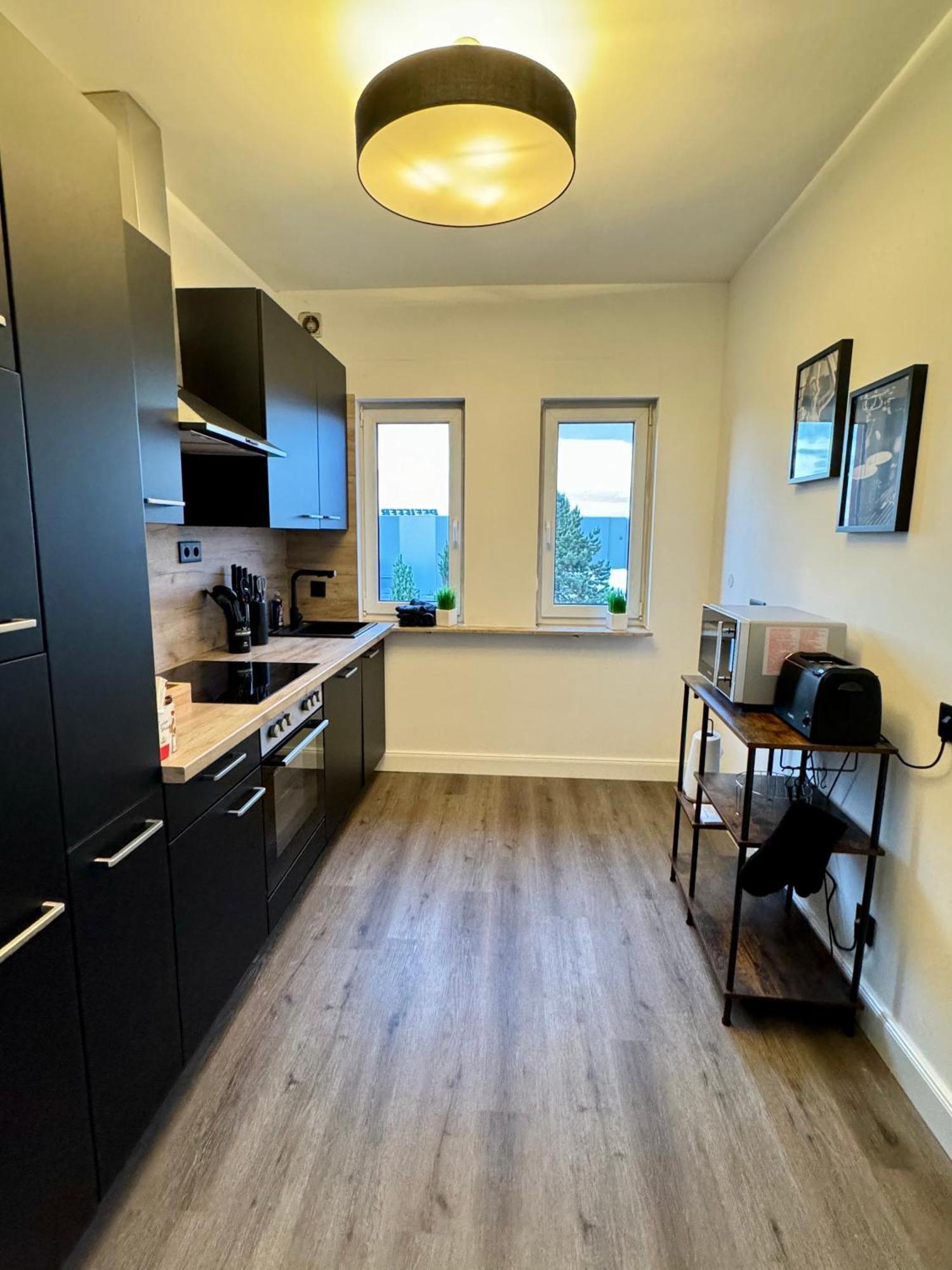 220 Qm Penthouse Wohnung Mit Fahrstuhl - Ohne Spa City Airport City Airport Mannheim Exterior foto