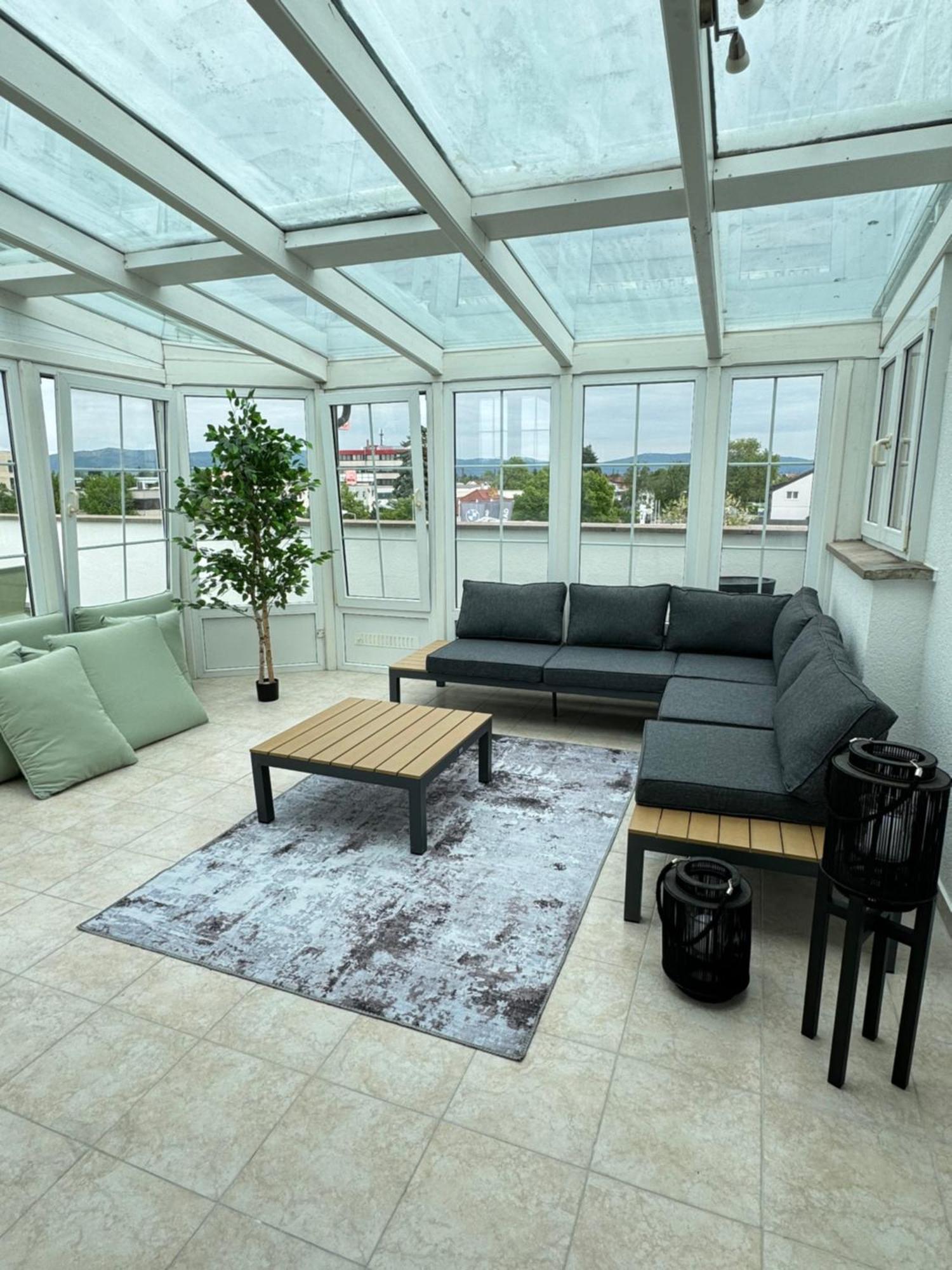 220 Qm Penthouse Wohnung Mit Fahrstuhl - Ohne Spa City Airport City Airport Mannheim Exterior foto
